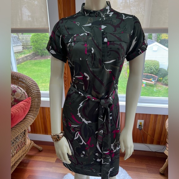 Banana Republic Military Flight Jacket Dress - Picture 8 of 12